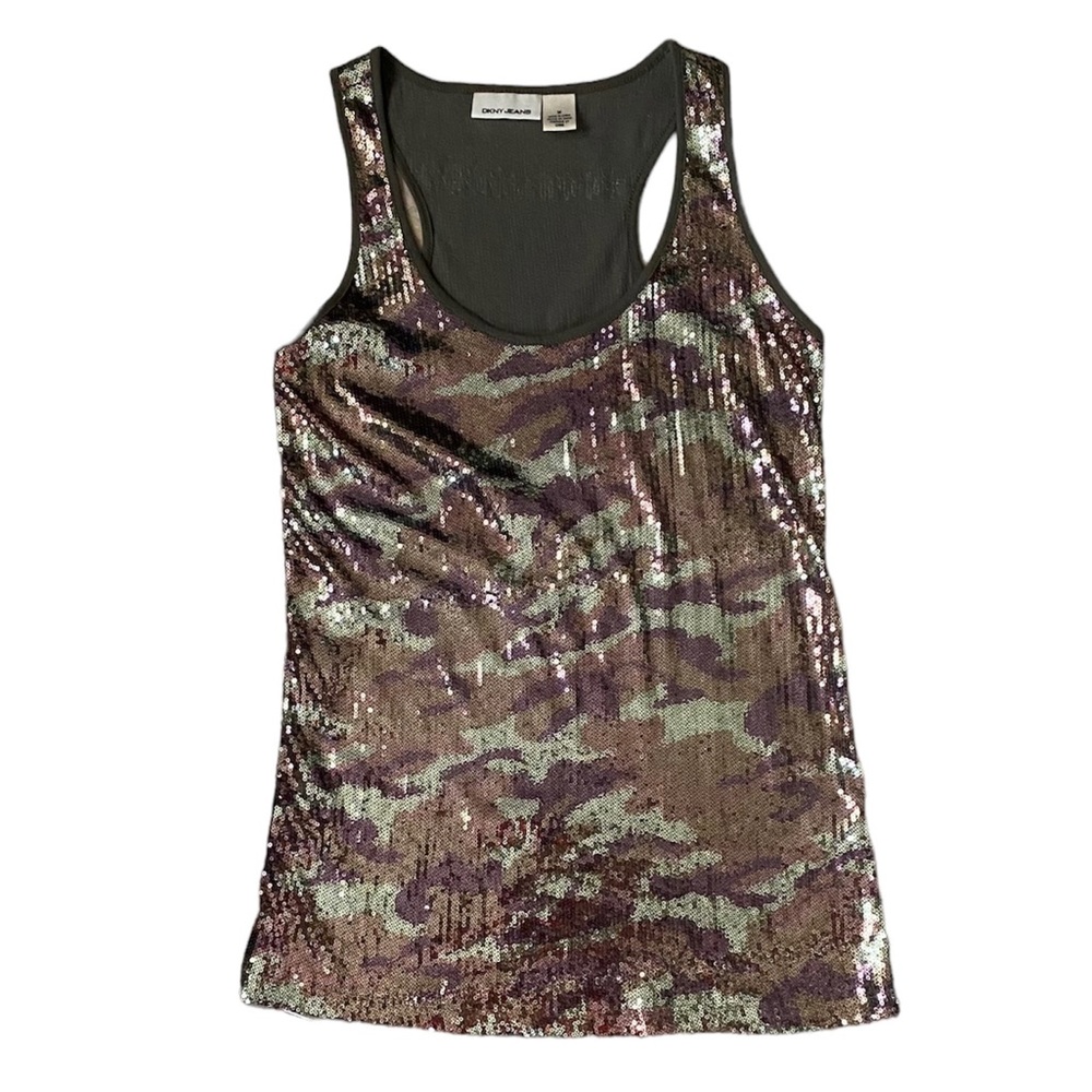 Y2K - DKNY Sequins Blouse